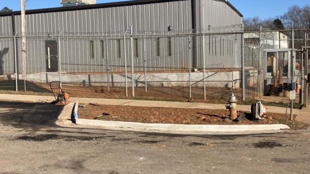 Clayton County Prison - Guard Post - Behind The Barbed Fence Clayton County Prison - Guard Post - Behind The Barbed Fence