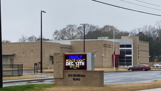 Digital sign in front of NW Library