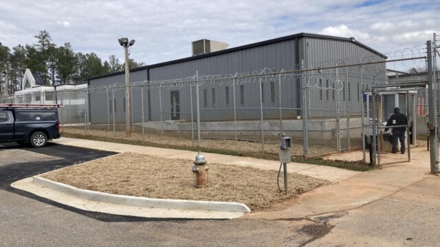 Clayton County Prison - Guard Post - Right Side of Building Front Clayton County Prison - Guard Post - Right Side of Building Front