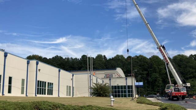 Jim Huie with Mobile Crane