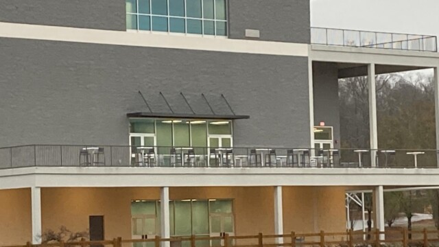 Amphitheater back zoomed in view