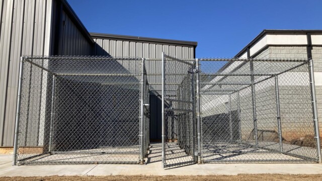 Clayton County Prison - Caged Entrance Clayton County Prison - Caged Entrance