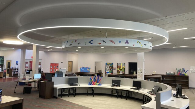 Computers inside of NW Library