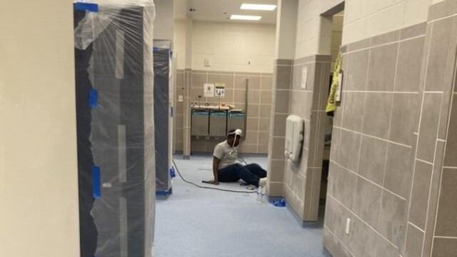 Lake Spivey Locker Rooms - Locker Room Being Upgraded Lake Spivey Locker Rooms - Locker Room Being Upgraded