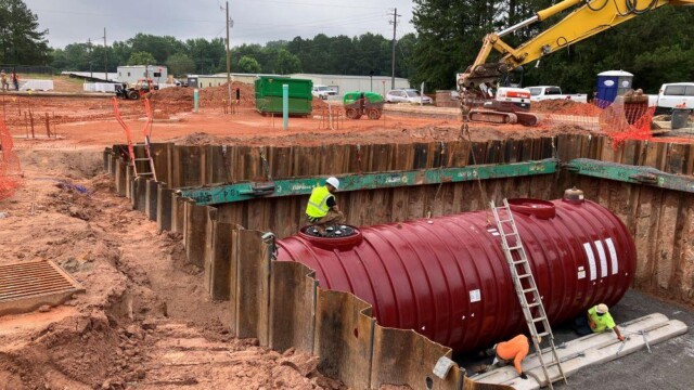 Pump in hole