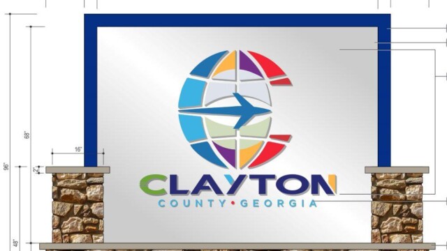 Rendering of sign