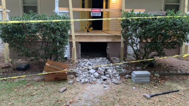 Virginia Stephens House without steps