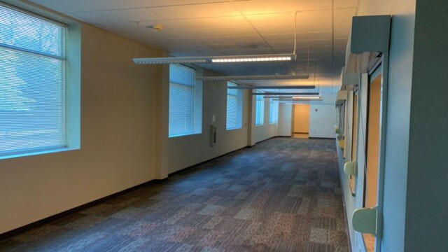 view of hallway before renovations