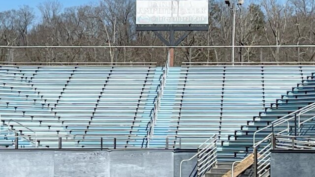 VIP Amphitheater stairs