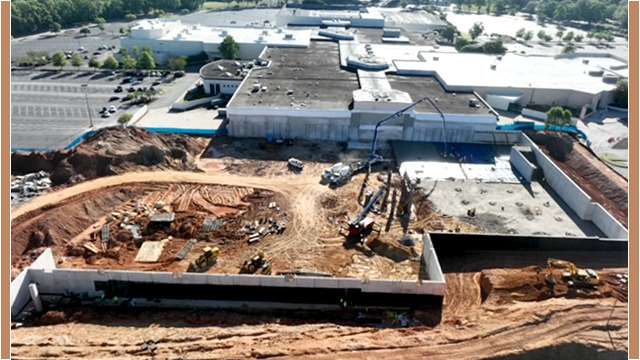 default Arena being built