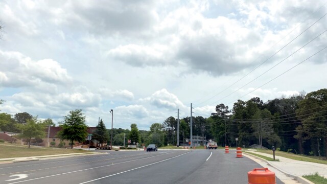 Valley Hill Bridge all lanes of traffic