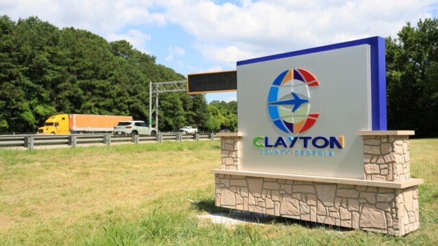 Sign at Interstate 675