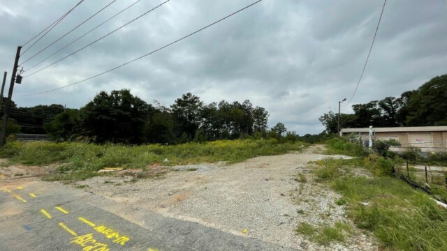 Fire Station 9 - Future Building Site - Driveway View - Clayton County Fire Station 9 - Future Building Site - Driveway View