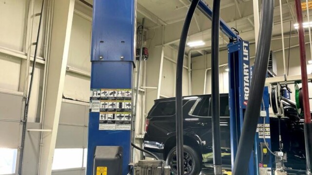 cars inside shop