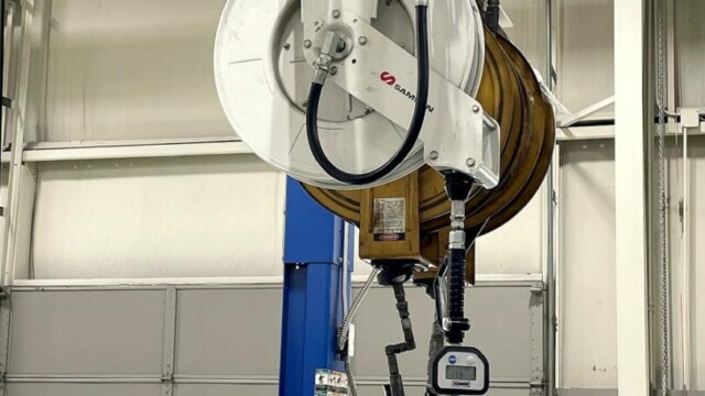 equipment hanging up in shop