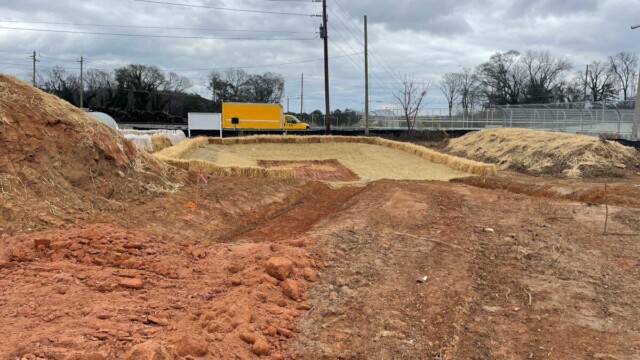 Fire Station 9 - Building Site - Box Truck On Site - Clayton County Fire Station 9 - Building Site - Box Truck On Site