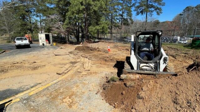 Shelnutt Senior Center March 2025 Construction pic 1