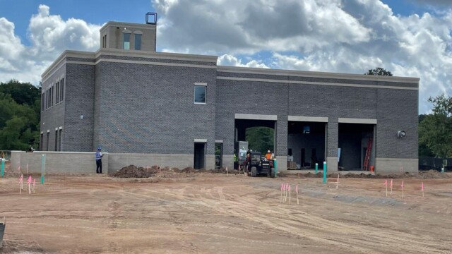 Clayton County Fire Station No. 1 Replacement 3 garage door openings