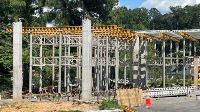 Shelnutt Senior Center SPLOST updates metal and concrete poles