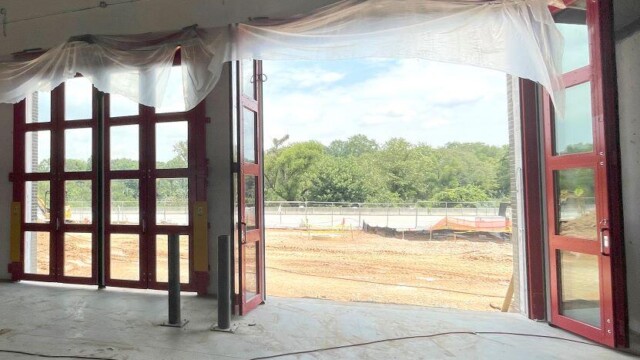 Fire Station 1 Bay doors