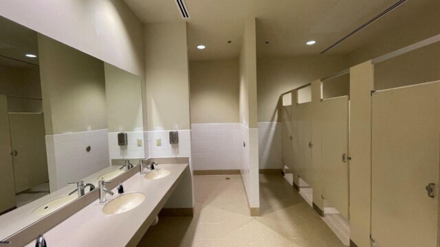 Small business Incubator restroom