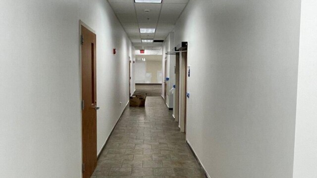 Small business Incubator Hallway