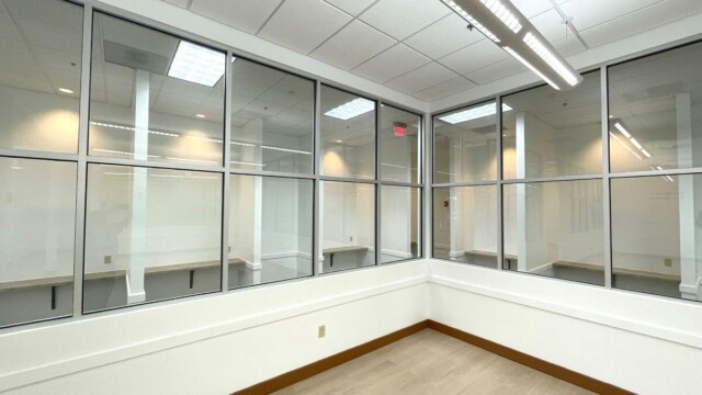 Small business incubator November corner window