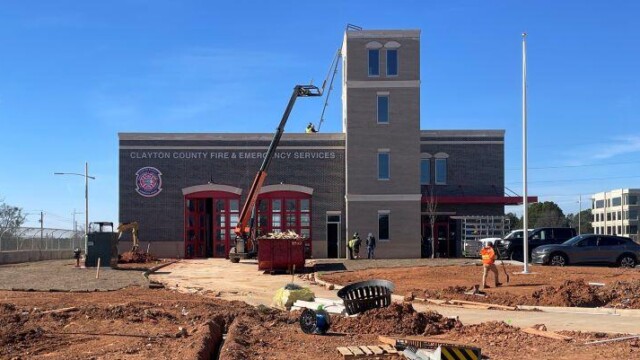Fire station 9 - Outside Renovation - Clayton County Fire station 9 - Outside Renovation