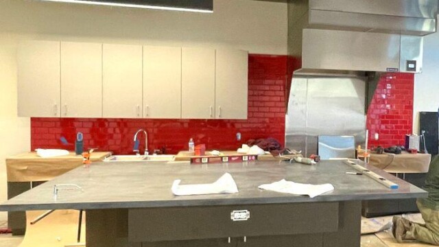 Fire station 9 - Kitchen Area Remodel In Progress - Clayton County Fire station 9 - Kitchen Area Remodel In Progress
