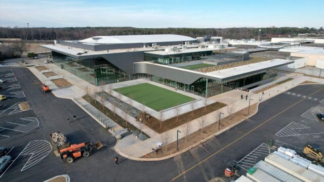 Southlake Arena aerial view