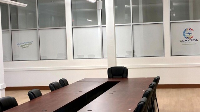 Small Business Incubator conference table