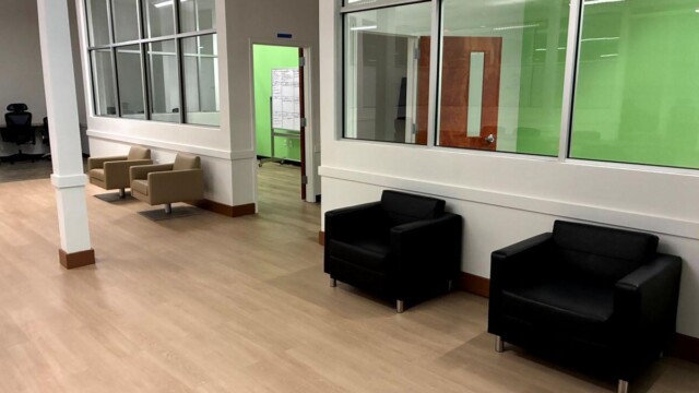 Small Business Incubator sitting area