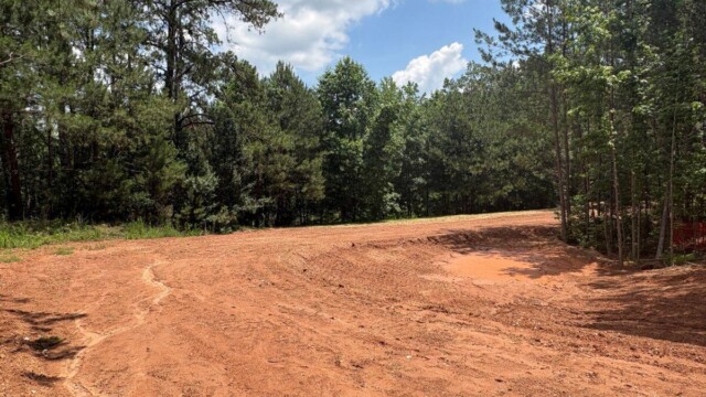 River’s Edge Walking Trail Phase III open dirt trail