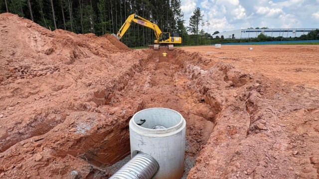 Clayton County Administration Building underground