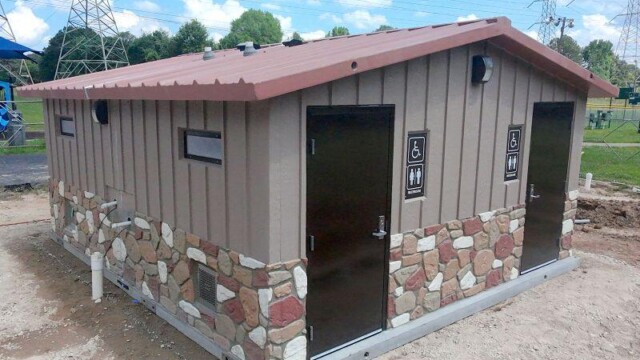 Morrow-Lake City restroom finished