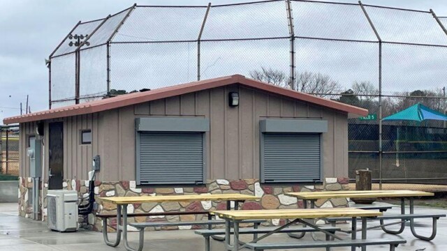 Rum Creek finished concession stand